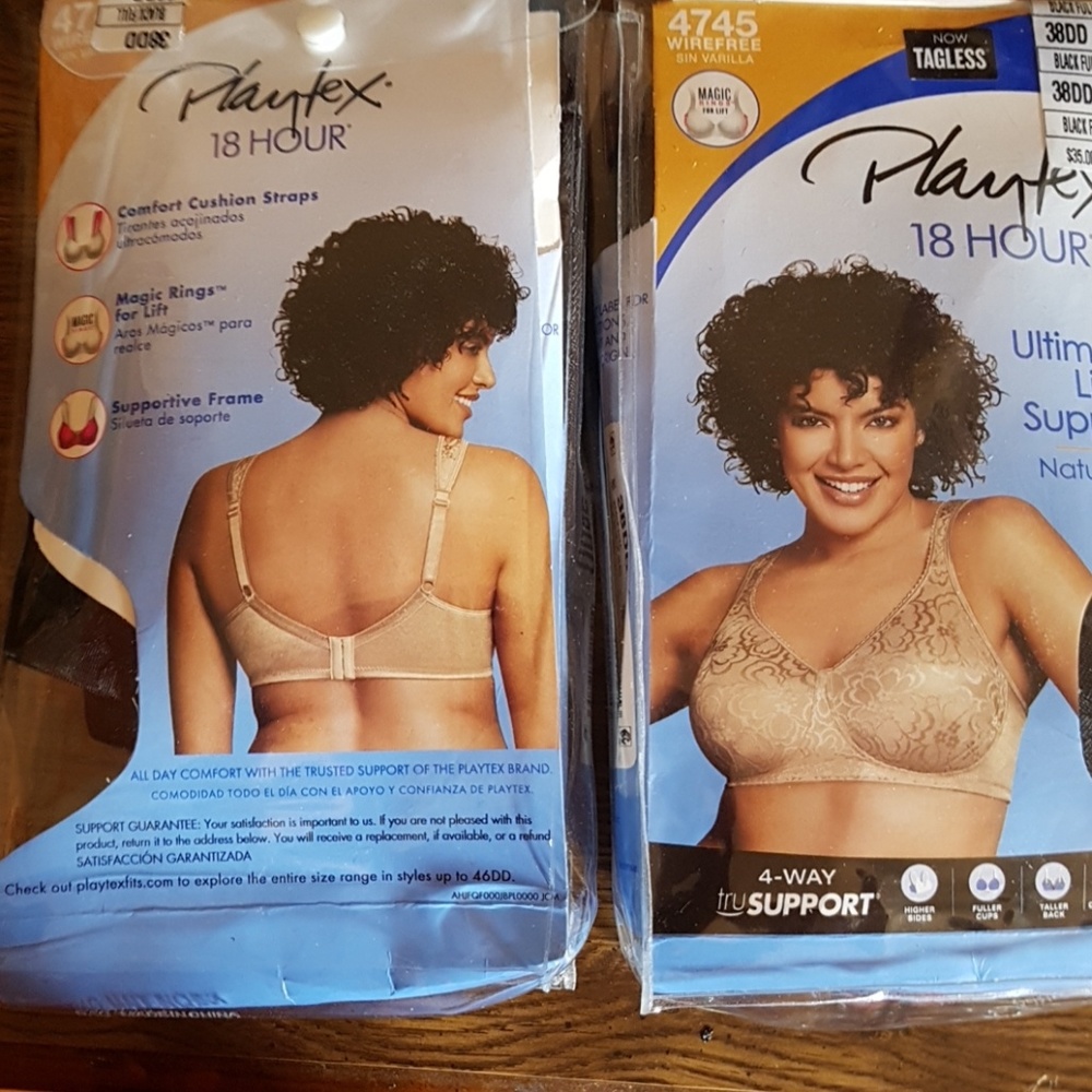 Playtex 18 hour bra size 38DD